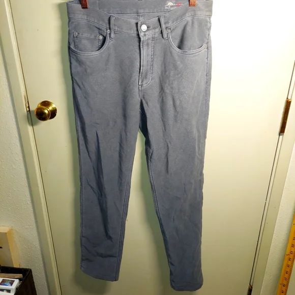 Faherty Gray 31 Pants Work Casual Outdoors School - Picture 1 of 8
